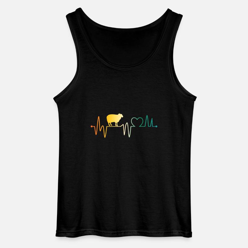 Schäfer Schaf - Gildan Männer Tank Top - Schwarz