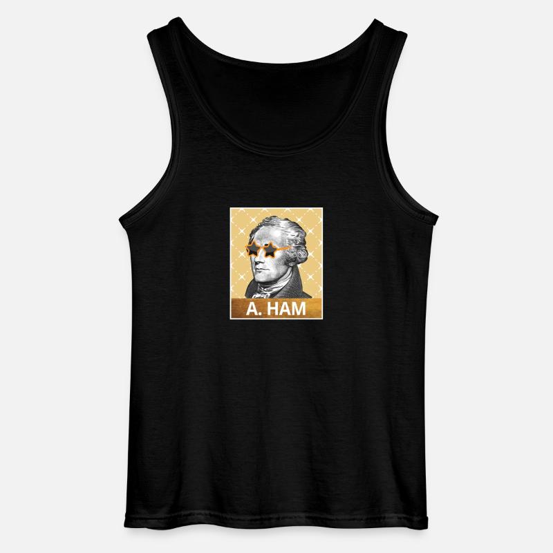 Alexander Hamilton - Gildan Männer Tank Top - Schwarz
