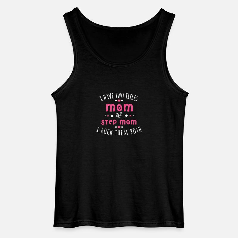 Mor og bedstemor - mor og skat mor - Gildan tanktop til mænd - sort