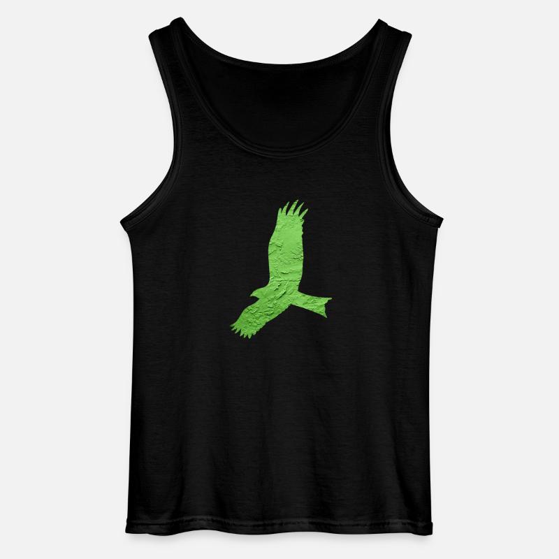 Greifvogel - Gildan Männer Tank Top - Schwarz