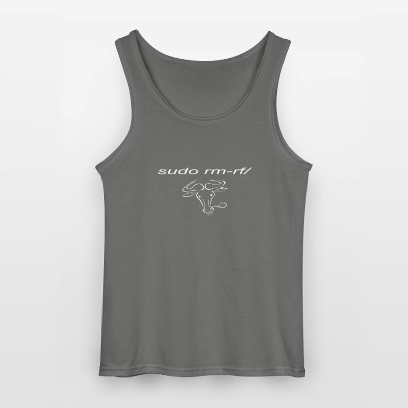 Linux Sudo mit Linux-Gnu Gildan Männer Tank Top