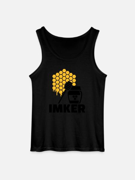 Imker - Gildan Männer Tank Top - Schwarz