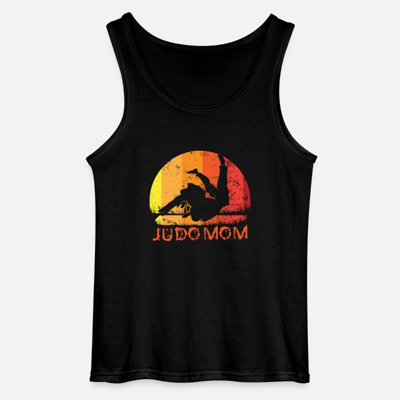 Judo Mom - Gildan Männer Tank Top - Schwarz