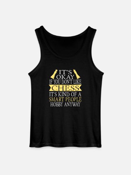 Chess - Gildan Men’s Tank Top - black