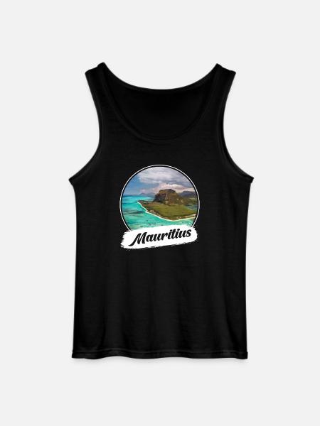 Mauritius Souvenir - Gildan Men’s Tank Top - black
