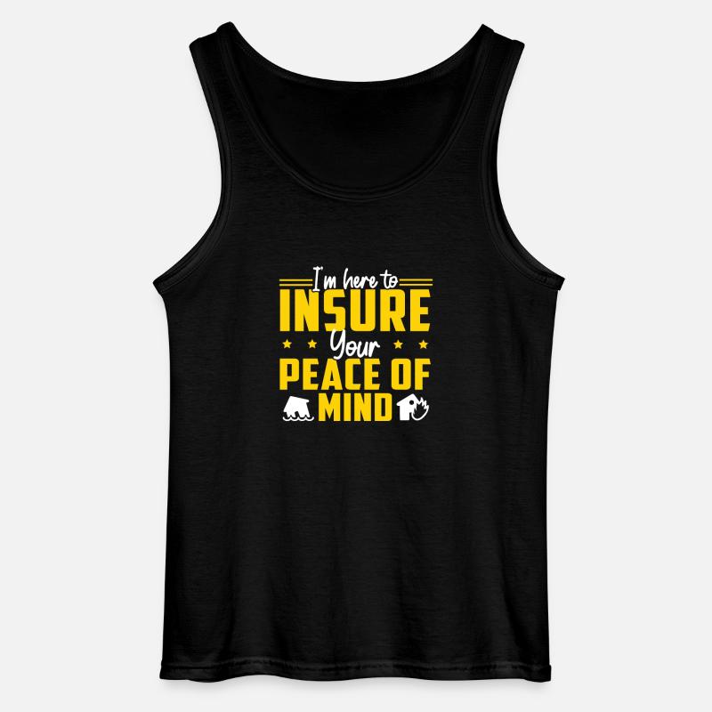 Versicherungsvertreter Versichern Sie Ihre - Gildan Männer Tank Top - Schwarz