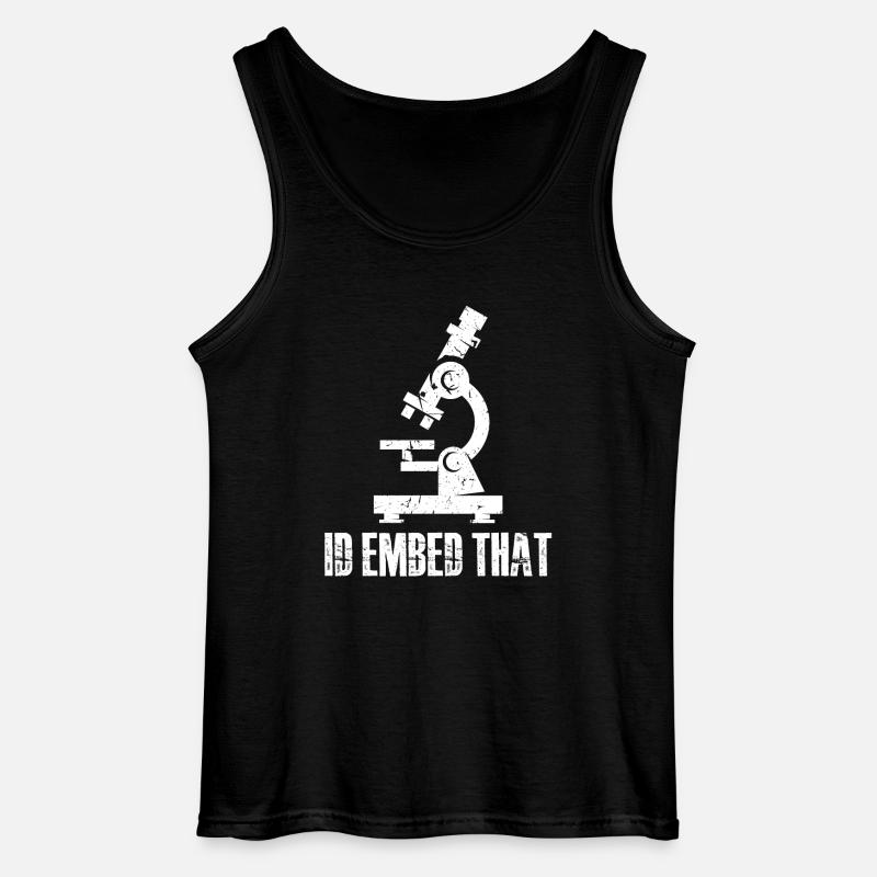I'd embed that - Gildan Men’s Tank Top - black