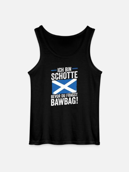 Scots Scottish Scotland - Gildan Men’s Tank Top - black