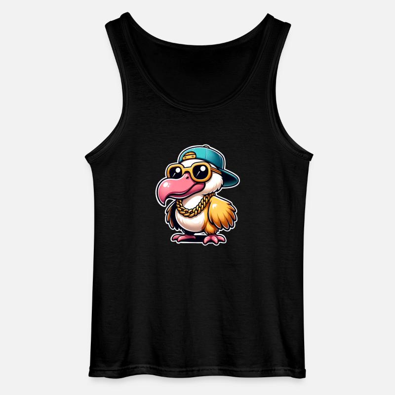 Dodo - Gildan Männer Tank Top - Schwarz