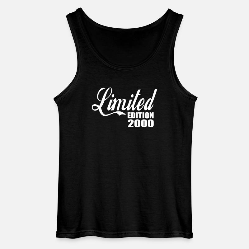 Limited Edition 2000 - Gildan Männer Tank Top - Schwarz