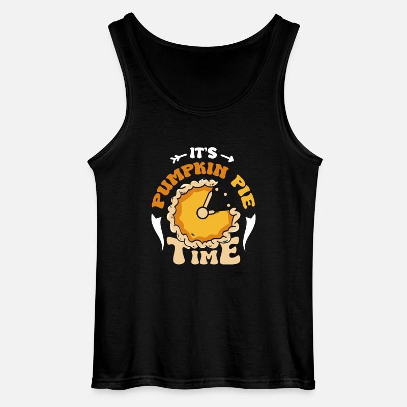 It's pumpkin pie time - Gildan Männer Tank Top - Schwarz