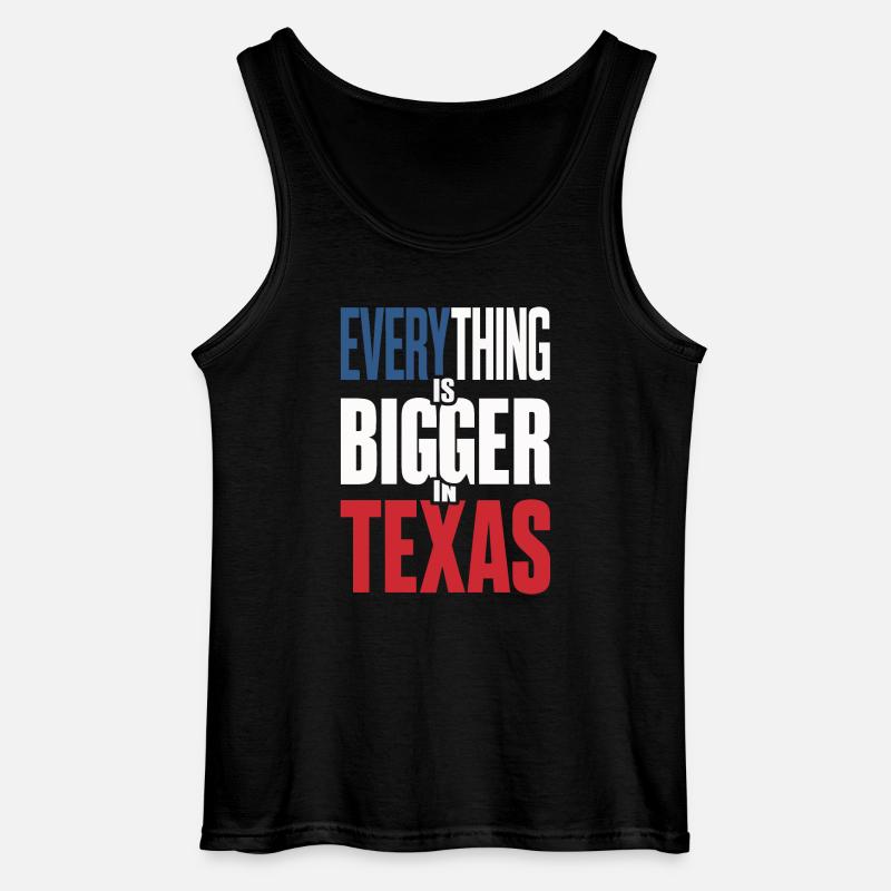 Texas State Texans Texas - Gildan Men’s Tank Top - black