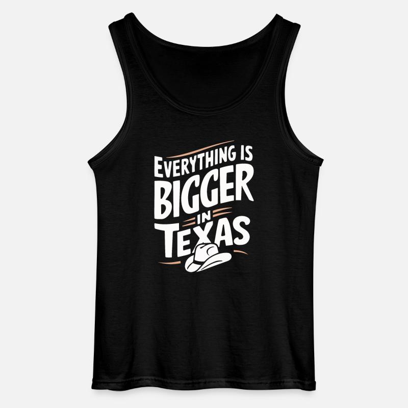 Texas State Texans Texas - Gildan Men’s Tank Top - black