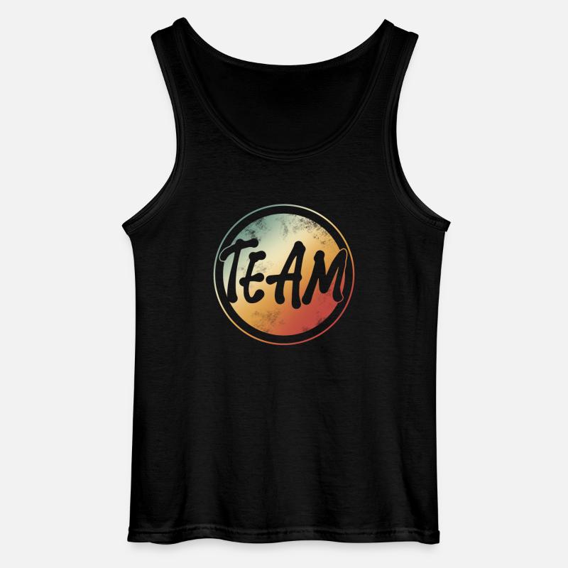 Team - Gildan Männer Tank Top - Schwarz