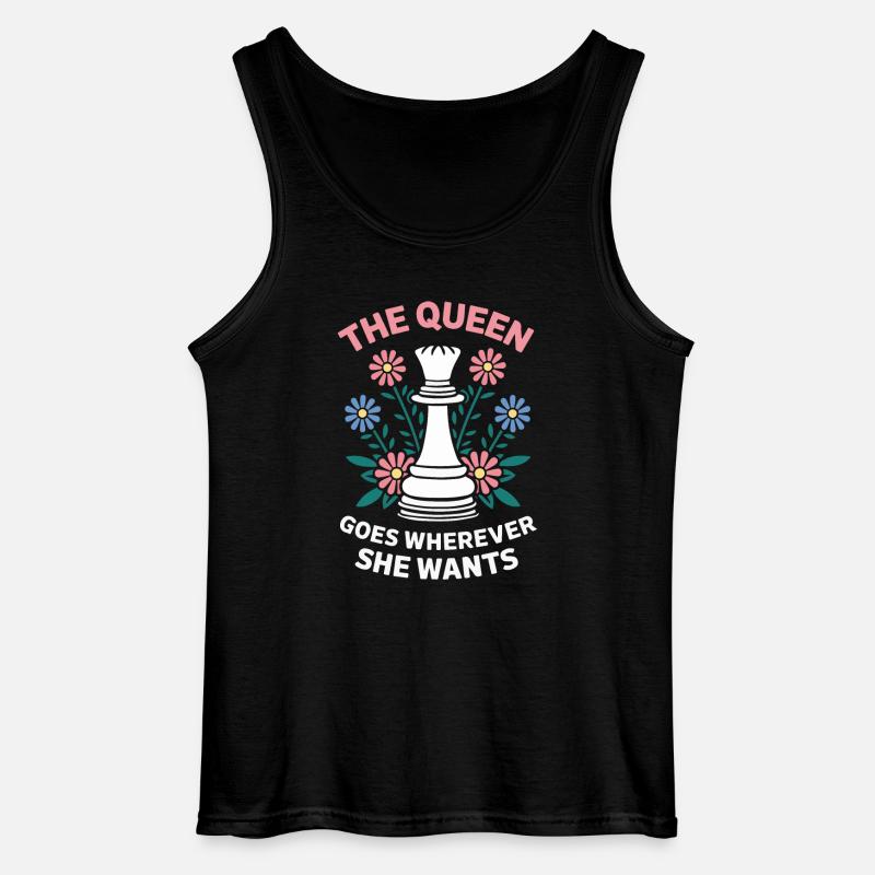 Chess Chess Player - Gildan Men’s Tank Top - black