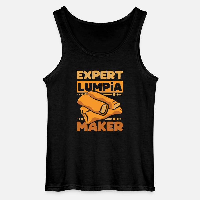 Expert Lumpia maker - Gildan Männer Tank Top - Schwarz