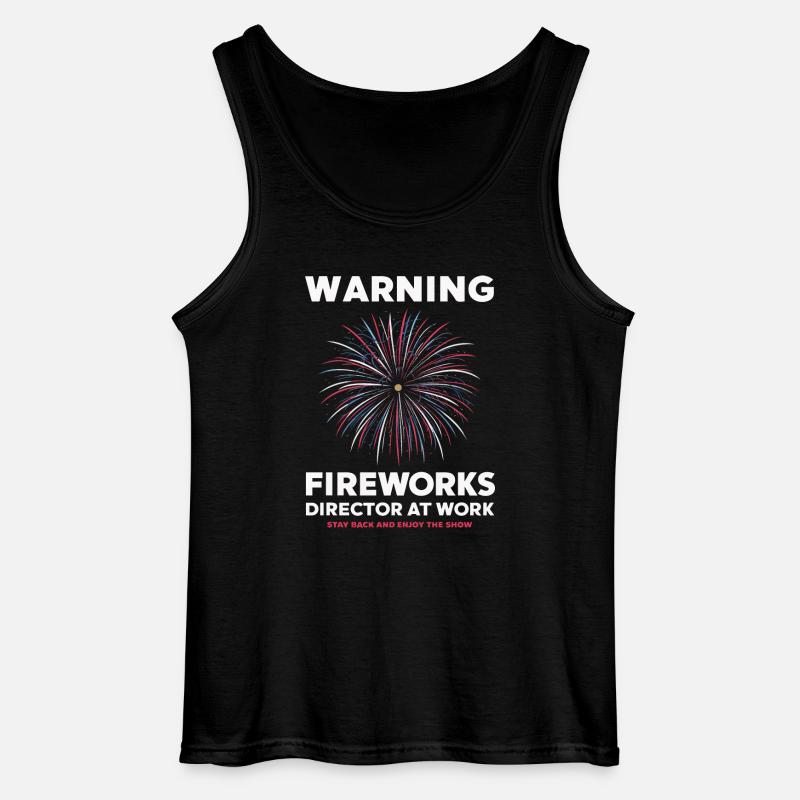 Pyrotechnics Fireworks Pyrotechnics - Gildan Men’s Tank Top - black