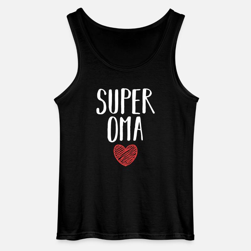 Großmutter Oma - Gildan Männer Tank Top - Schwarz