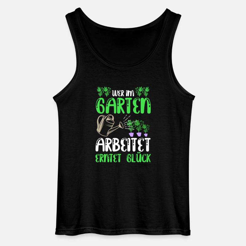 Gärtner Hobbygärtner Garten - Gildan Männer Tank Top - Schwarz