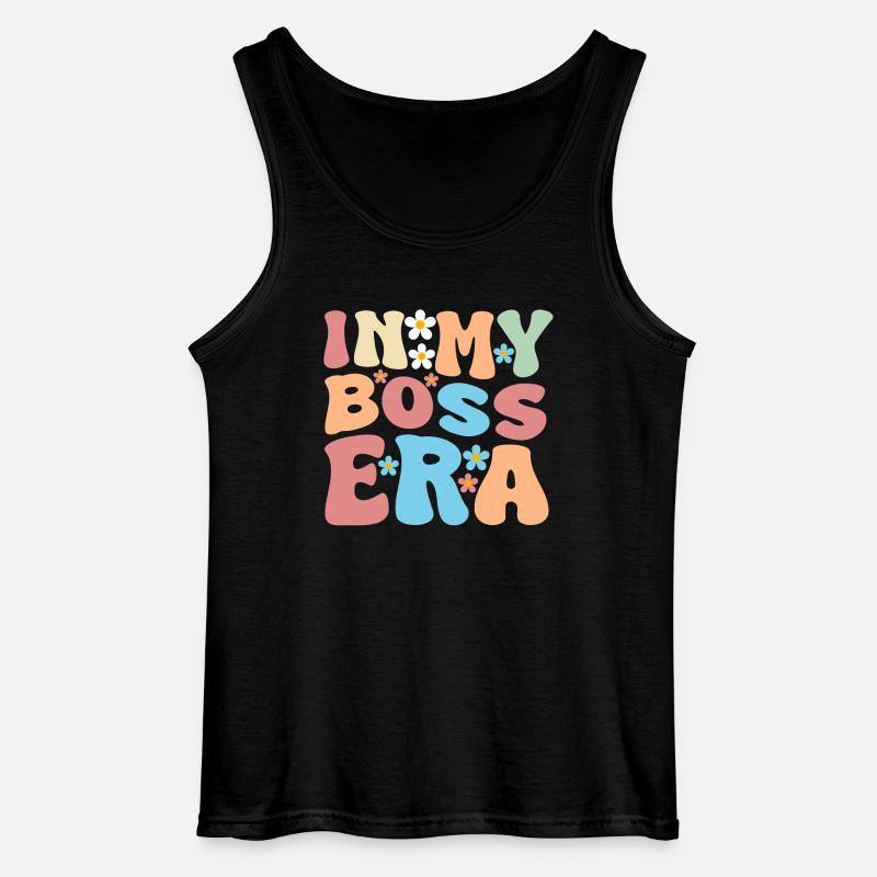 Bossy Supervisor Sarkasmus Büro - Gildan Männer Tank Top - Schwarz