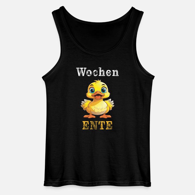 Wochen Ente - Gildan Männer Tank Top - Schwarz