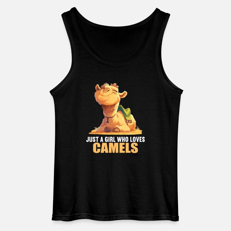 Camel Kamele Kamel - Gildan Männer Tank Top - Schwarz