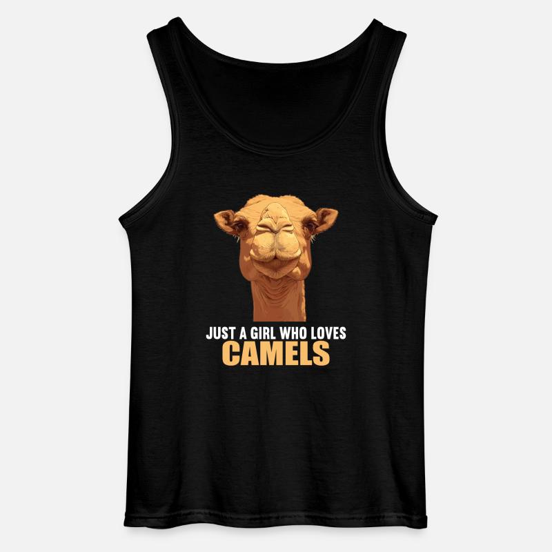Camel Kamele Kamel - Gildan Männer Tank Top - Schwarz