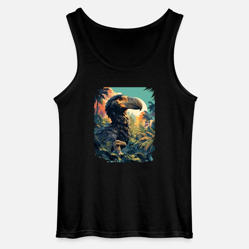 Dodos Dodo - Gildan Männer Tank Top - Schwarz