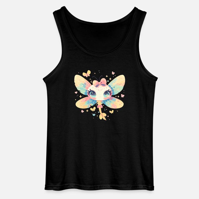 Libellen Libelle - Gildan Männer Tank Top - Schwarz