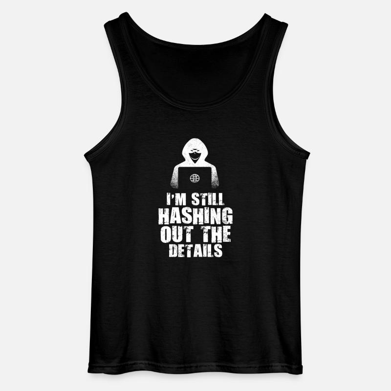 Ethical Hacker Cybersecurity Expertise - Gildan Men’s Tank Top - black