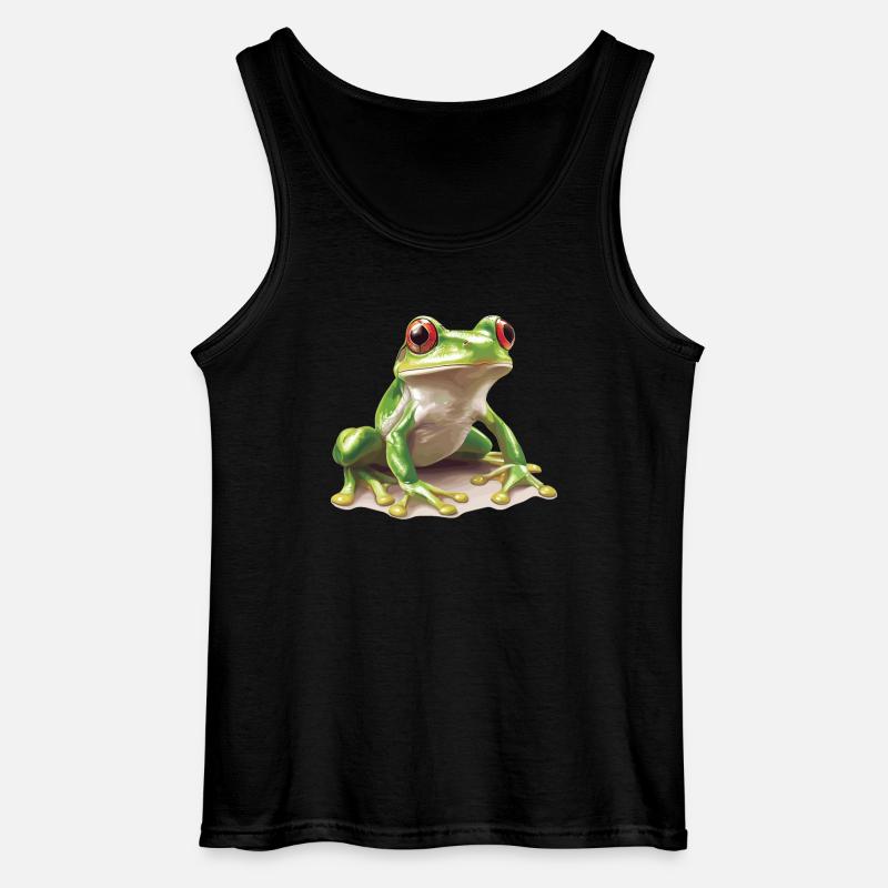 Frosch Frösche - Gildan Männer Tank Top - Schwarz
