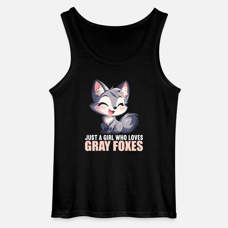 Graufüchse Graufuchs - Gildan Männer Tank Top - Schwarz