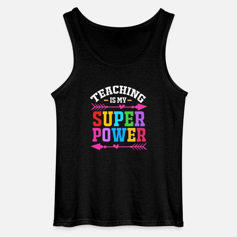 Lehrer der Mittelstufe - Gildan Männer Tank Top - Schwarz