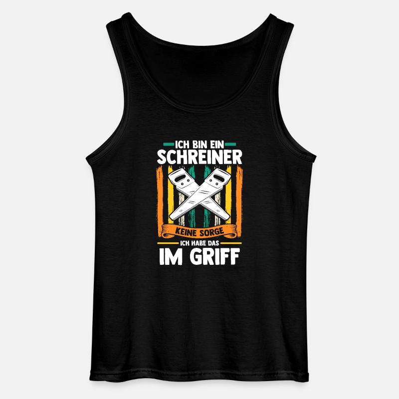 Carpenter, Carpenter, Carpenter - Gildan Men’s Tank Top - black