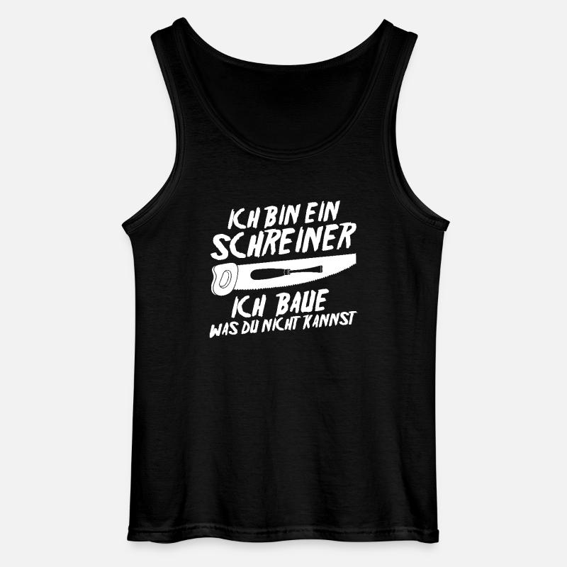 Carpenter, Carpenter, Carpenter - Gildan Men’s Tank Top - black