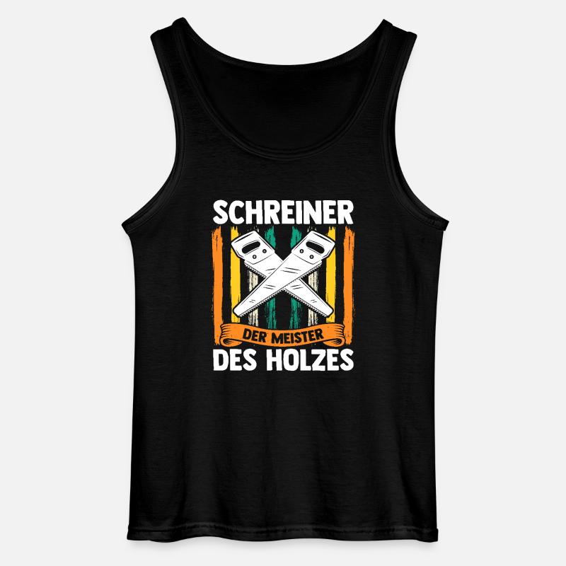 Carpenter, Carpenter, Carpenter - Gildan Men’s Tank Top - black