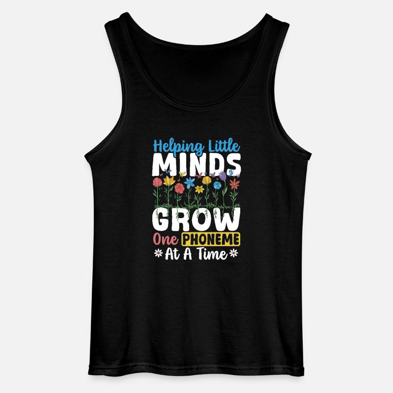 Dyslexia Dyslexic Learning Disabilities - Gildan Men’s Tank Top - black