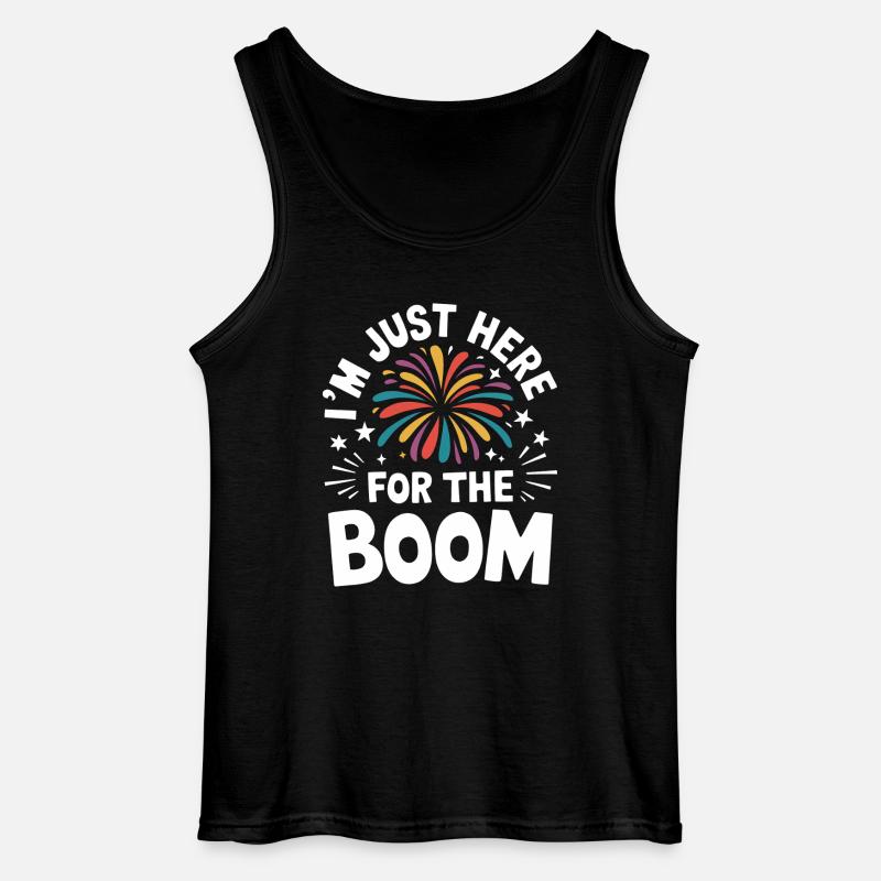 Pyrotechnics Fireworks Pyrotechnics - Gildan Men’s Tank Top - black