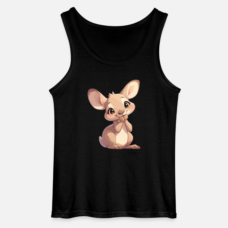 Kangaroos Kangaroo - Gildan Men’s Tank Top - black