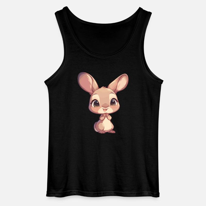 Kängurus Känguru - Gildan Männer Tank Top - Schwarz