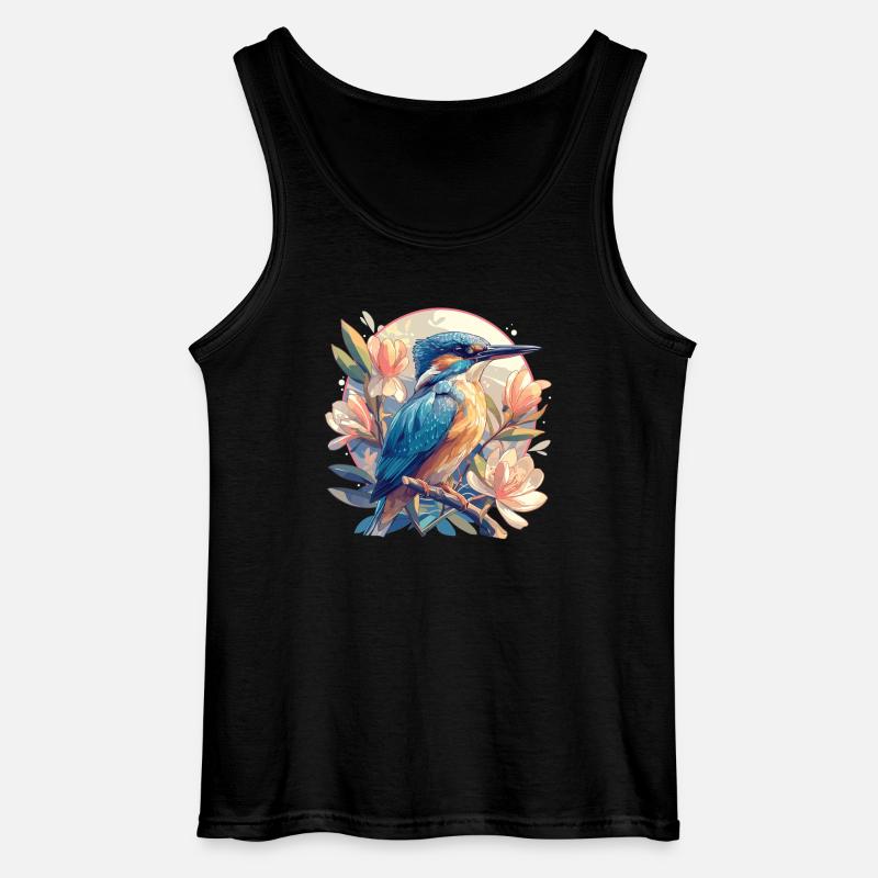 Eisvögel Eisvogel - Gildan Männer Tank Top - Schwarz