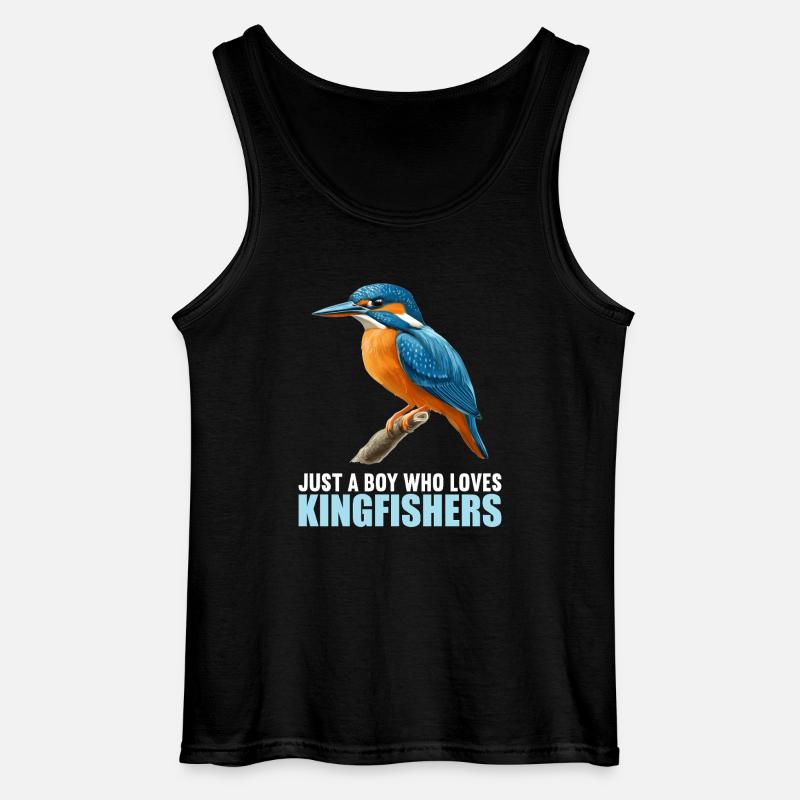 Eisvögel Eisvogel - Gildan Männer Tank Top - Schwarz