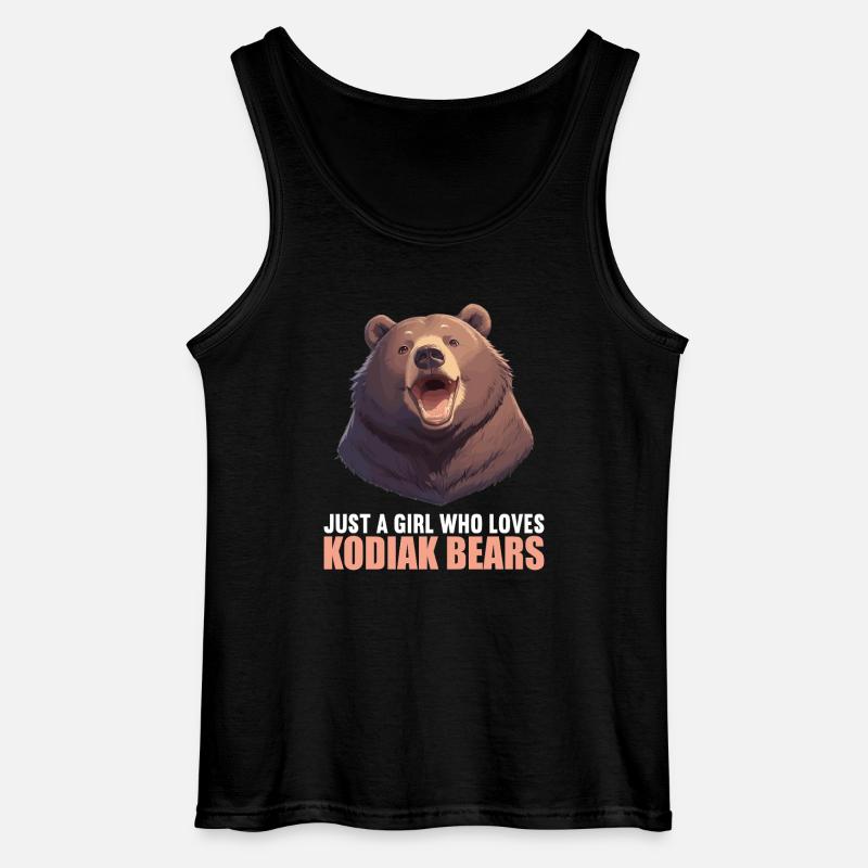 Ours Kodiak Ours Kodiak - Débardeur Gildan Homme - noir