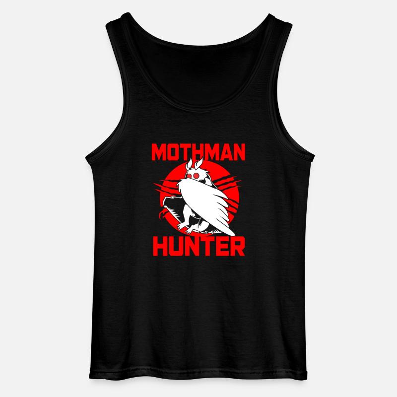 Mottenmann - Gildan Männer Tank Top - Schwarz