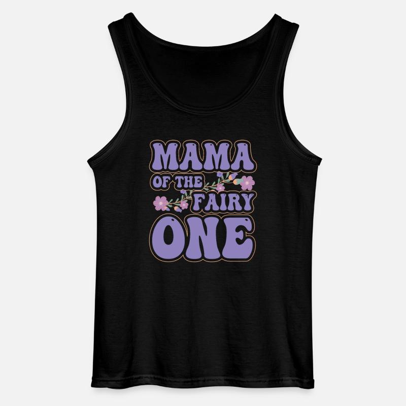 Mama der Fee Eins - Gildan Männer Tank Top - Schwarz