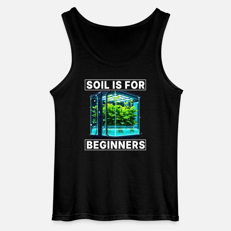 Soil is for Beginners - Gildan Men’s Tank Top - black