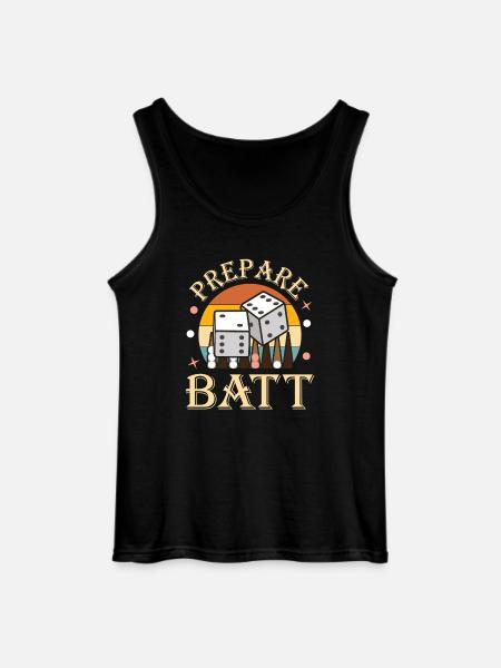 Backgammon Spiel - Gildan Männer Tank Top - Schwarz