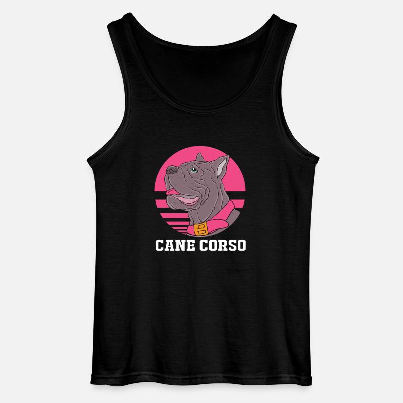 Cane Corso - Gildan Männer Tank Top - Schwarz