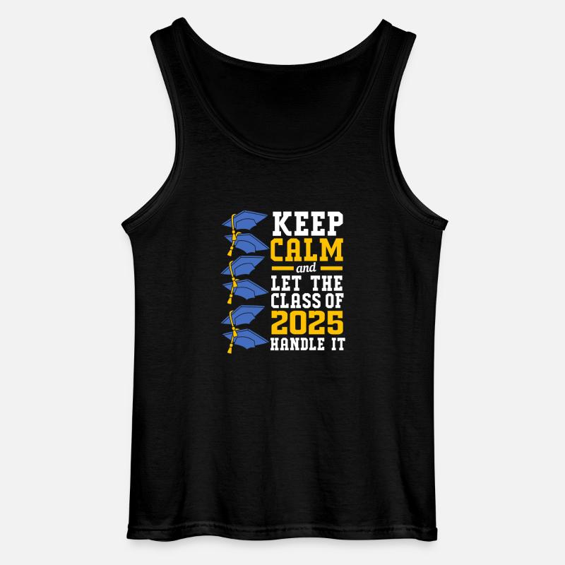 Klasse von 2025 - Gildan Männer Tank Top - Schwarz