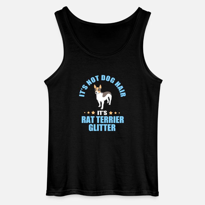 Rat Terrier - Gildan Männer Tank Top - Schwarz